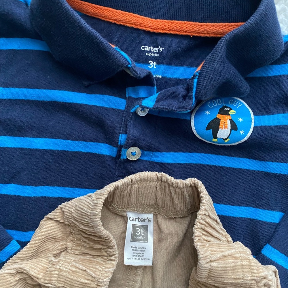 🌷 5 for $10 🌟ships free over $25 Carter’s toddler outfit - Picture 2 of 2
